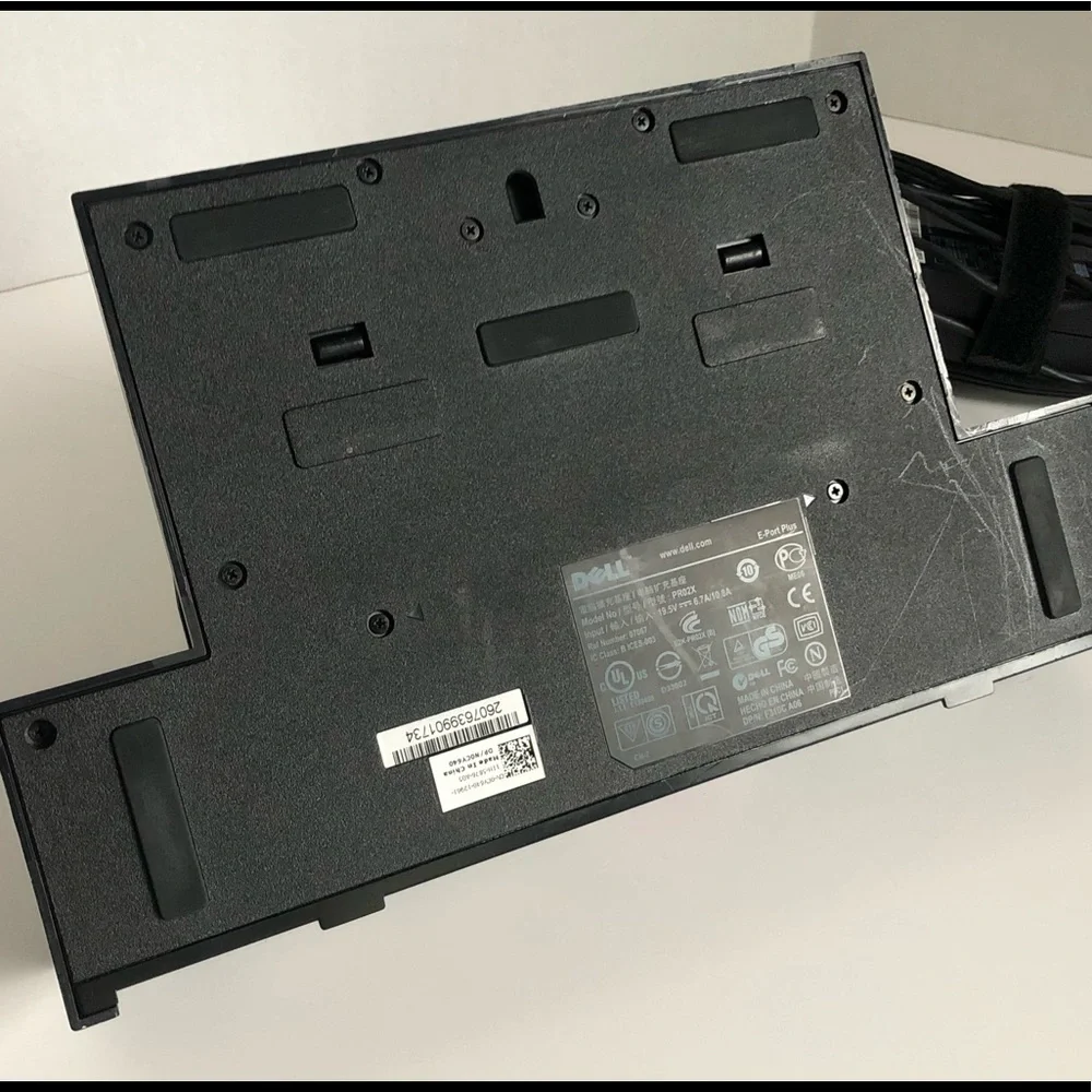 Dell E-Port Plus Latitude Docking Station Port Replicator PR02X w/ USB 3.0